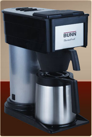BUNN BTD Velocity Brew High Altitude 10-Cup Thermal Carafe Home Coffee Brewer