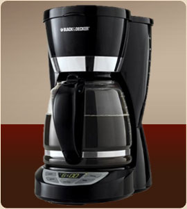 BLACK+DECKER DCM18S Brew 'n Go Personal Coffee Machine with Travel Mug