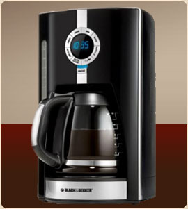 Black + Decker Black 12-Cup* Dial Selector Programmable Coffee Maker