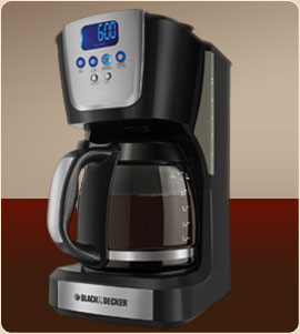 NEW Black & Decker - CM5000B - 12-Cup Programmable Drip Coffee Maker -  Black