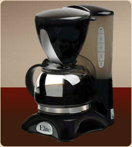 Elite Cuisine Maxi-Matic EHC-2022 coffee maker product features