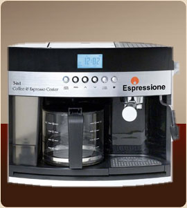 Espressione Flex 3-in-1 Espresso Coffee Machine