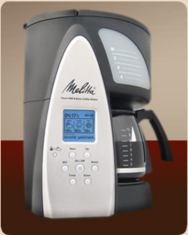 Melitta Mill & Brew Smart 10-Cup Programmable Coffee Maker