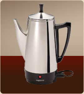 Presto 02811 12-Cup Stainless Steel Coffee Maker 