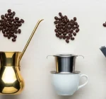 An assortment of specialty coffee brewing methods