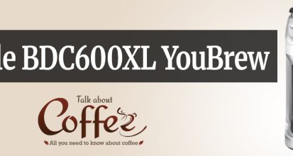 Breville BDC600XL YouBrew grind-and-brew coffee maker with built-in bean hopper, LCD control panel and stainless thermal carafe