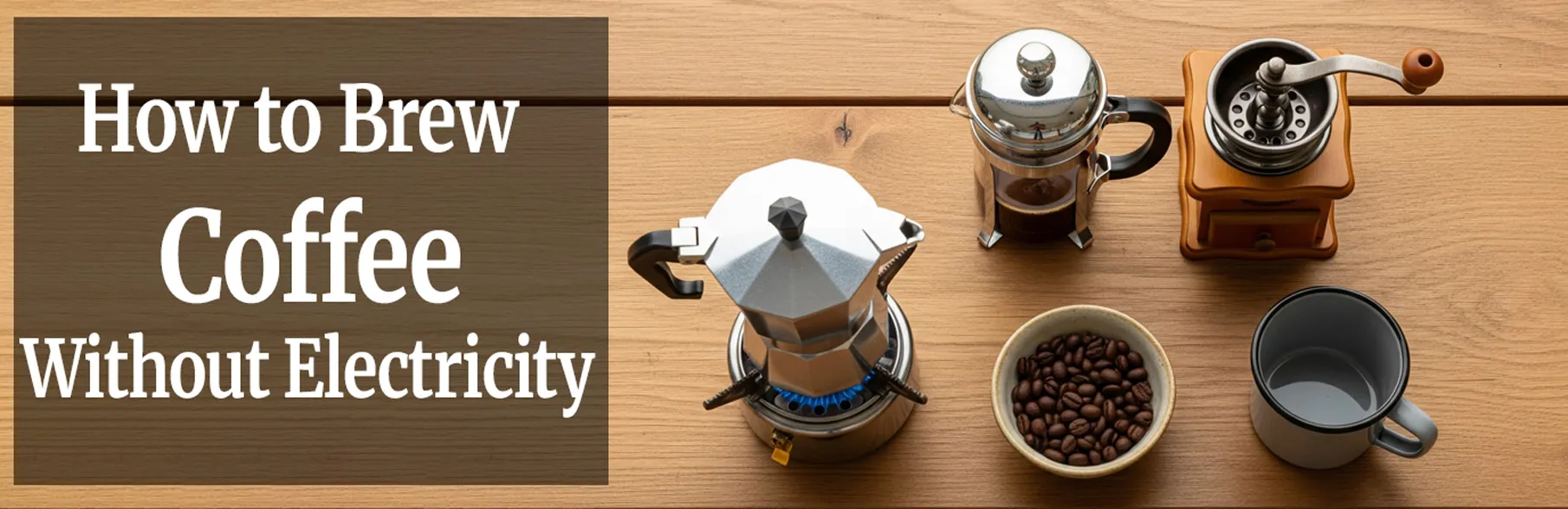 How to Brew Coffee Without Electricity: 7 Methods That Actually Work