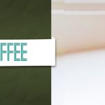 Tall glass of iced matcha latte next to an iced latte on a white table