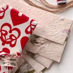 Wrapped Christmas gifts on a table for a white elephant or Secret Santa coffee gift exchange